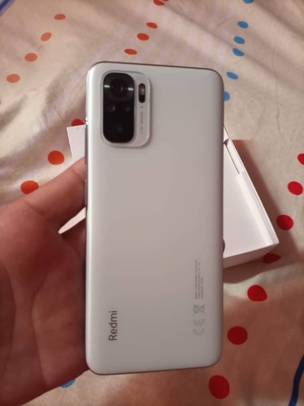 Redmi Note 10 - With box charger 2