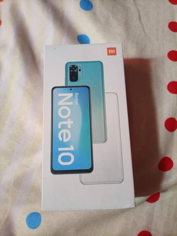 Redmi Note 10 - With box charger 3