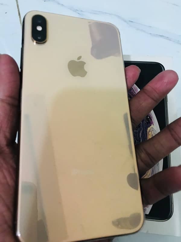 IPHONE XS MAX | 64 GB | PTA APPROVED | GOLDEN COLOR 6