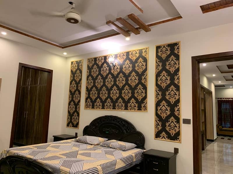 10 Marla 5 Bed Tile Floor Double Storey House In Wapda Town F-2 Block 6