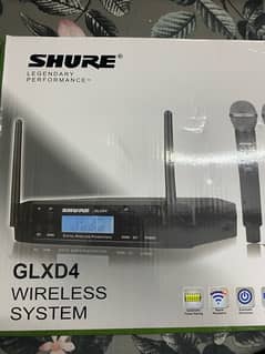 SHURE WIRELESS MICROPHONES SYSTEM