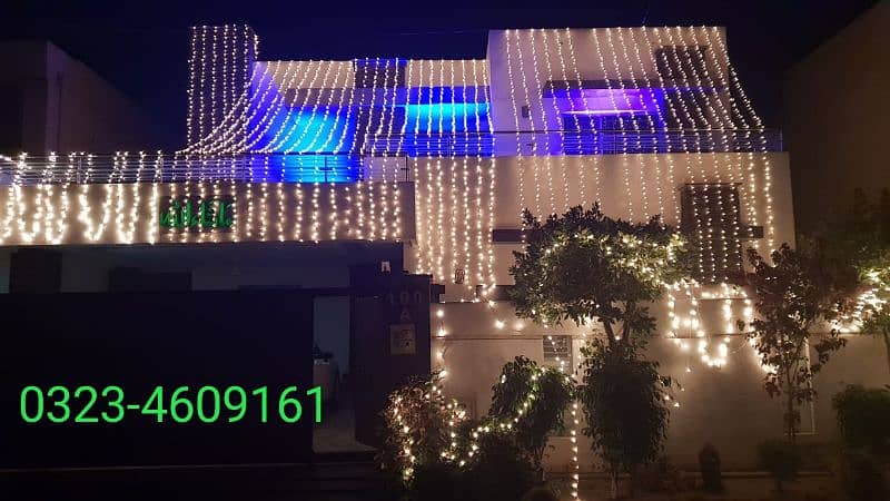 Sastay Wedding Lights Decoration Mehendi Party Baraat 4