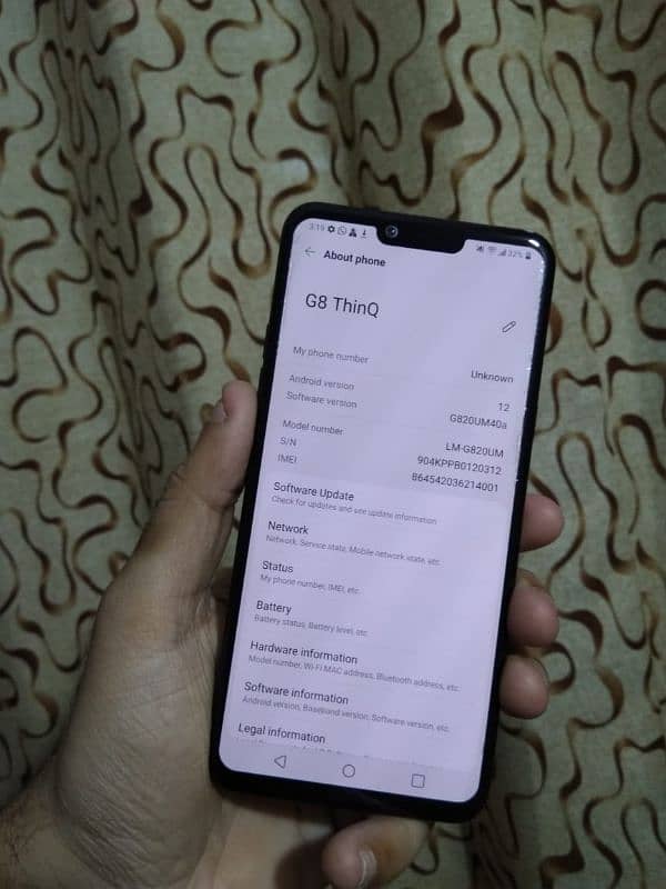 LG G8 Thinq 6GB 128GB Pta Approved PUBG beast 1