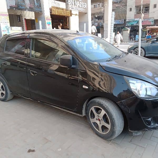 Mitsubishi Mirage 2012,model 2015ki registration 7