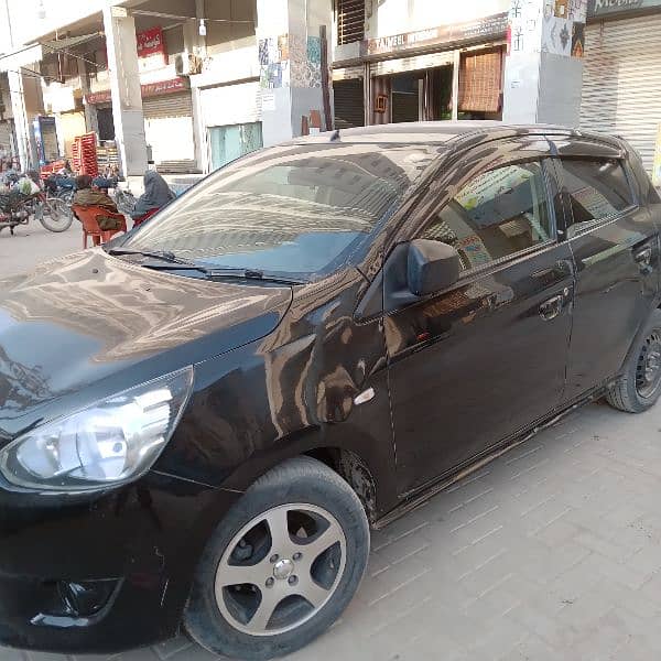 Mitsubishi Mirage 2012,model 2015ki registration 8