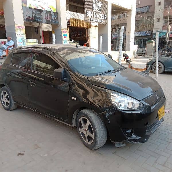 Mitsubishi Mirage 2012,model 2015ki registration 10