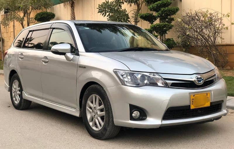 Toyota Corolla Fielder Hybrid 2014 4