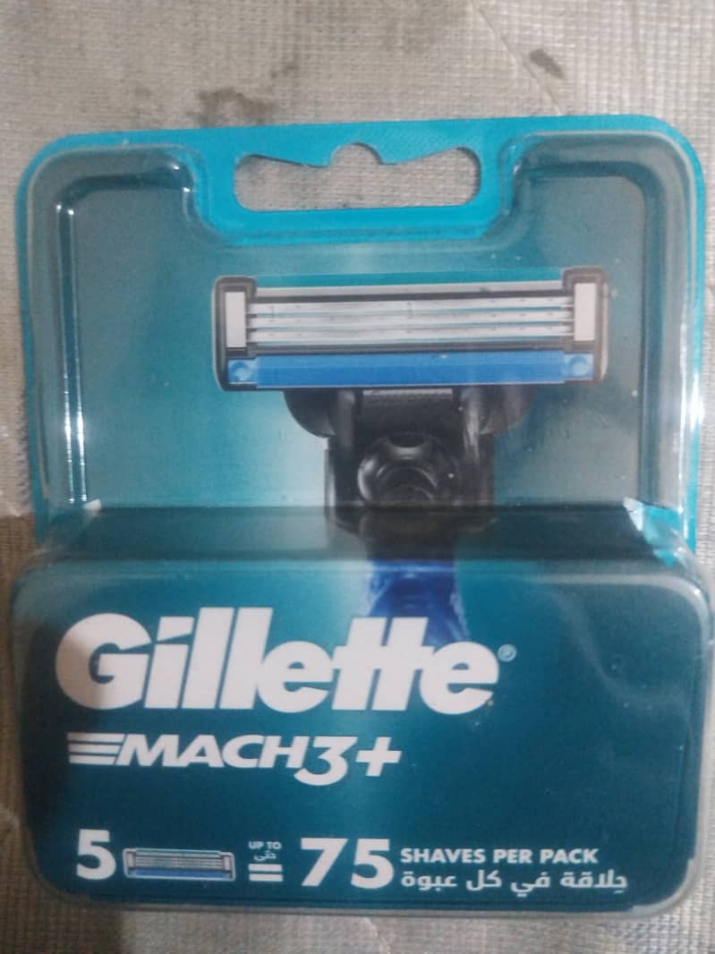 Gillette mach 3+ orignal & Gillete mach 3 turbo orignal. 2