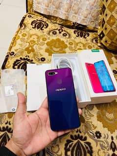 oppo f9 4/64gb All ok pta approved complete box