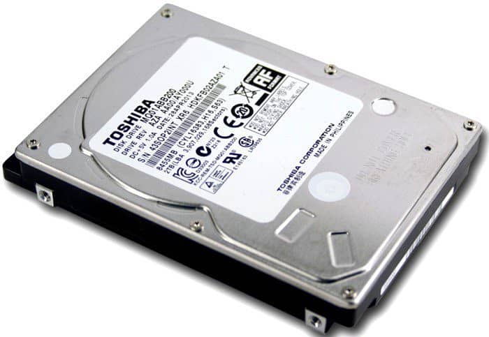 TOSHIBA 2TB hard Drive (2.5") (whatsapp 0333-6233364) 0