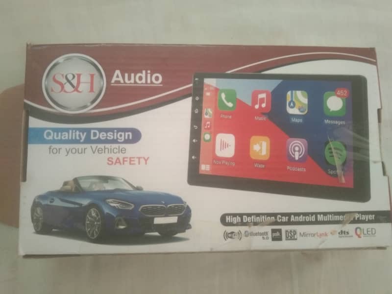 screen for car. blkul new h dabaa sat h. 0