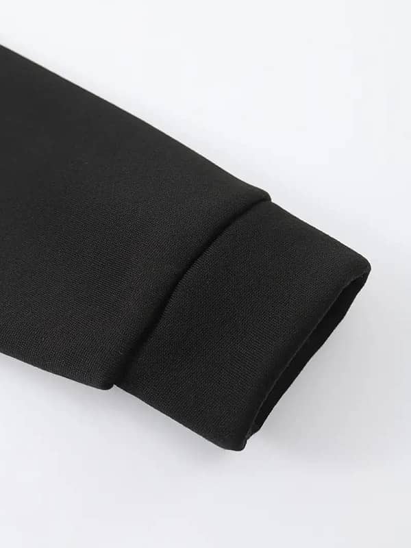 Plain Black Hoodies (Cloth) 3