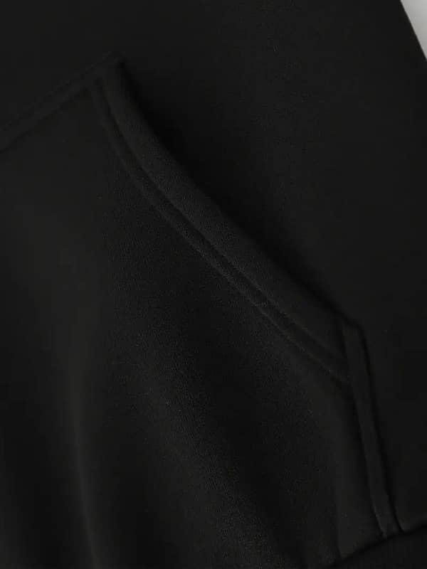 Plain Black Hoodies (Cloth) 4