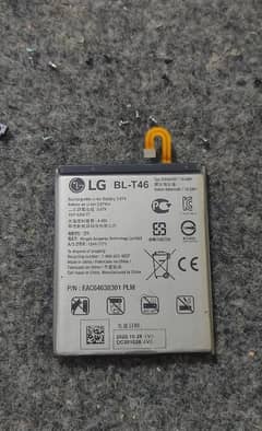 Lg v60 thinq 5g original Battery and All parts available