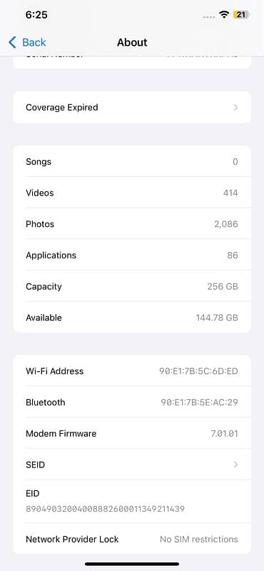 Iphone XSMAX 256GB PTA APPROVED BOX 3