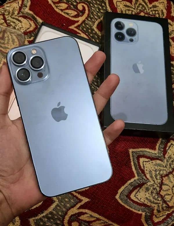 apple iphone 13pro 128 GB PTA approved officially full acc. . waranty ma 0