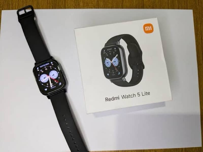 Redmi watch 5 lite smart watch mi brand new 1