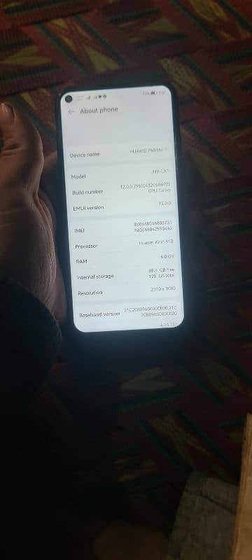 Huawei p40 lite 8gb ram 128 memory 1