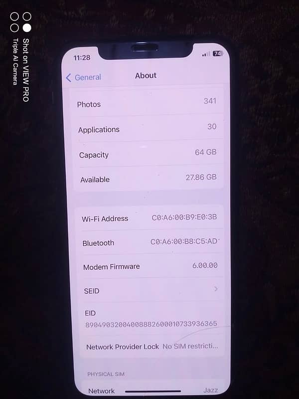 Iphone Xs - 64 GB - Non Pta - 32’000 14