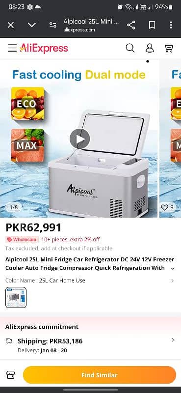 Alpicool MK25 Car Refrigerator - 25Liter 3