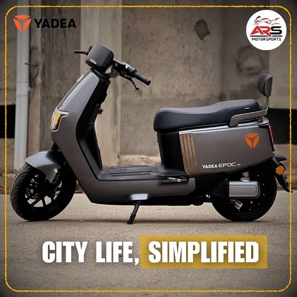 Yadea Ruibin - T5 - Epoch - M3 - G5 Elrctric scooty 8