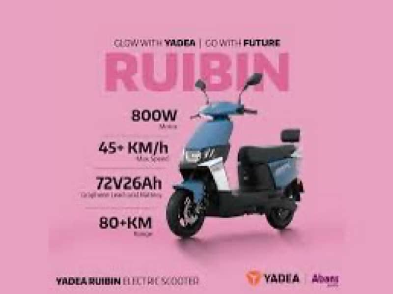 Yadea Ruibin - T5 - Epoch - M3 - G5 Elrctric scooty 16