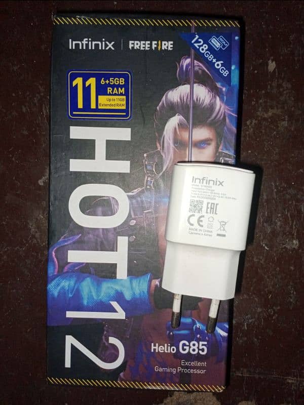 Hot 12 urgent sale 10/10 condition 6GB 128GB 5000mAh+18w fast charger 1