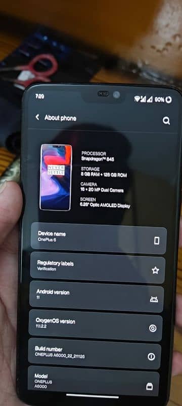 OnePlus 6 8/128 0
