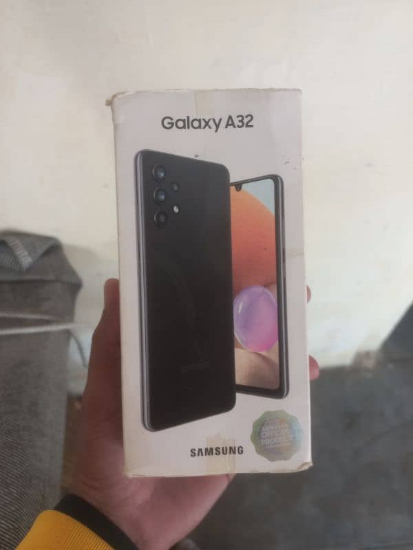 Samsung A32 with box 1