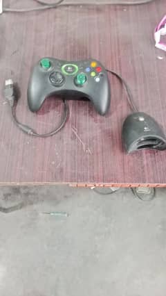 Xbox controller branded black color