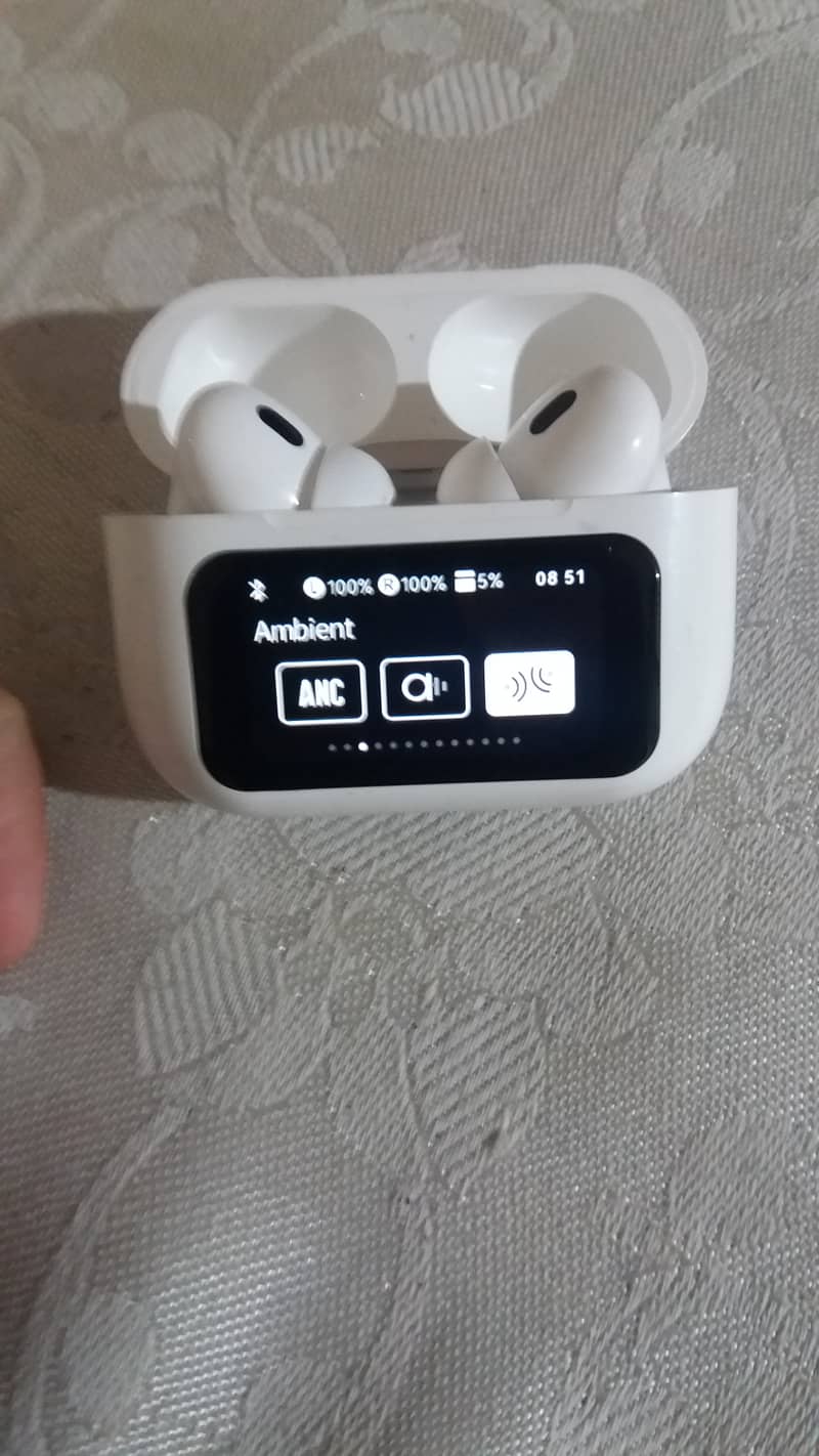 Airpods Pro with Screen Touch panel A9 Pro 3