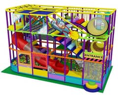 Indoor Play Sets, Soft play area, Slide, Monkey bar, Climber