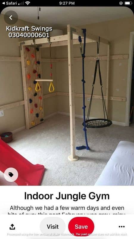 Indoor Play Sets, Soft play area, Slide, Monkey bar, Climber 3