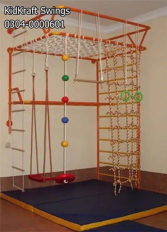 Indoor Play Sets, Soft play area, Slide, Monkey bar, Climber 9