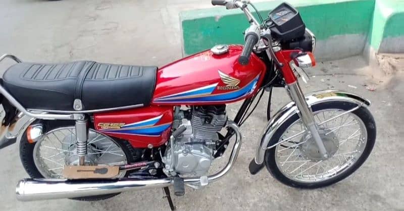 Honda 125 CG 2008 model for urgent sale 1