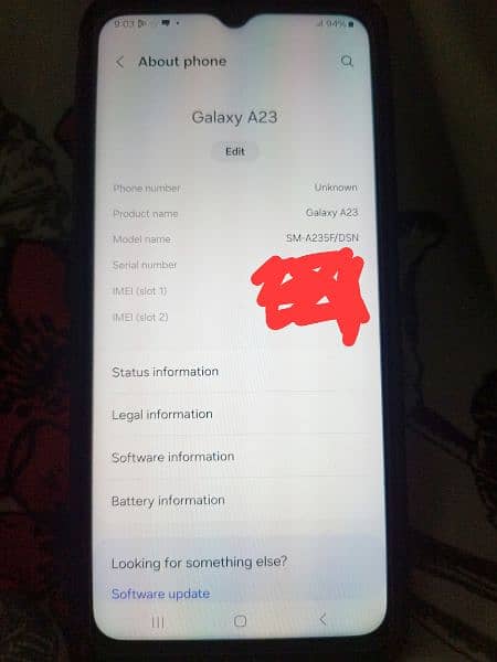 Samsung A23  6/128  PTA Approved 6