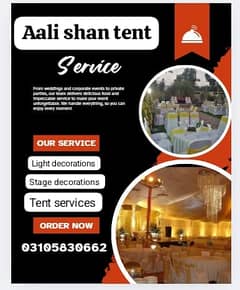 Best Tent Services - Lights, Event Planners, Catering, Dj Sound system