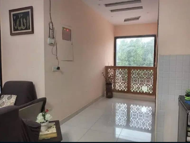 four bed dd 1st floor portion for rent in johar 5