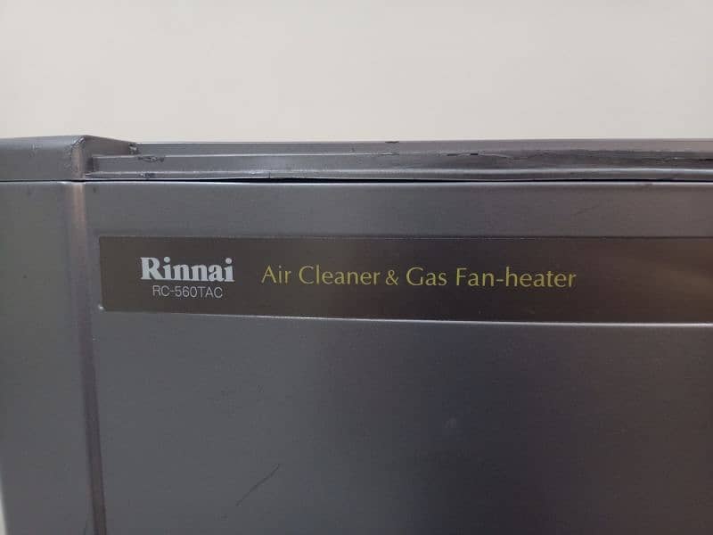 Rinnai 5.8 Japanese gas heater 1