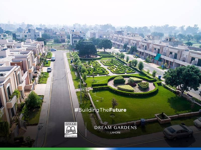 5 MARLA PLOT FOR SALE ON INSTALLMENT IN  DREAM GARDENS  DEFENSE ROAD LAHORE. 2