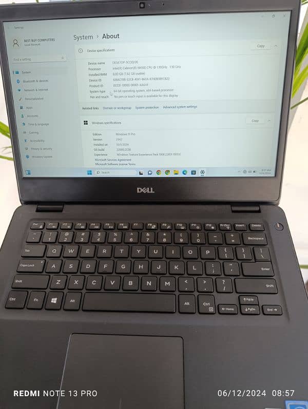 Dell Intel (Celeron N4100) 5