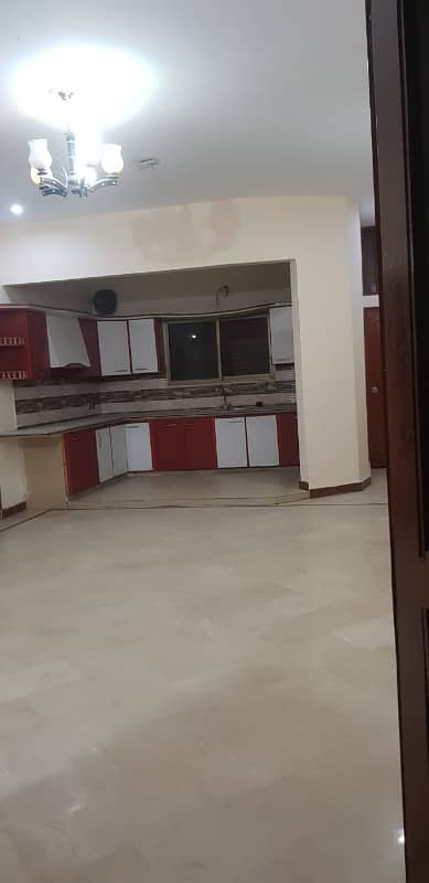 silent commercial three bed dd portion for rent in johar 0