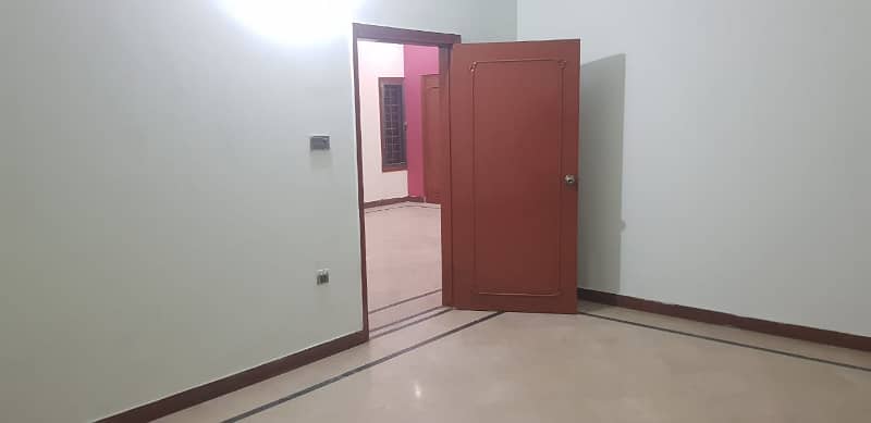 silent commercial three bed dd portion for rent in johar 2