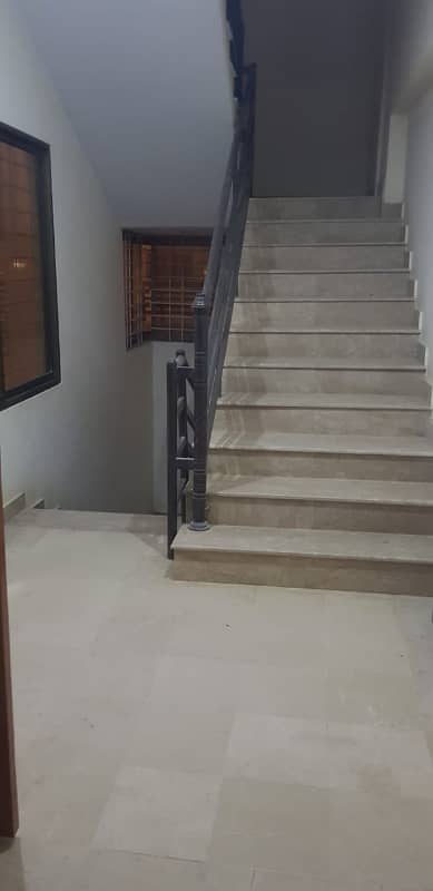 silent commercial three bed dd portion for rent in johar 7