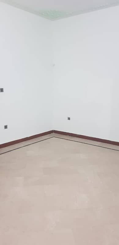 silent commercial three bed dd portion for rent in johar 12