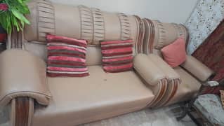 leather sofa