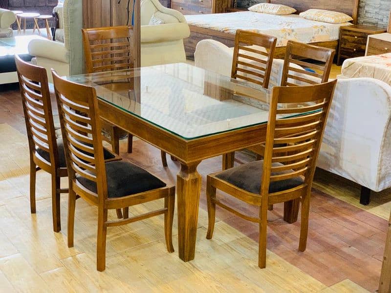 new royal style dining table set with Chris 2