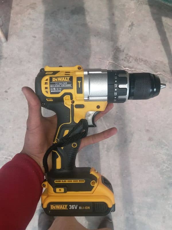 DeWalt cordless brushless drill machine 2