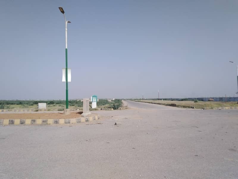 Ideally Located West Open Residential Plot Of 400 Square Yards Is Available For sale In Karachi 7