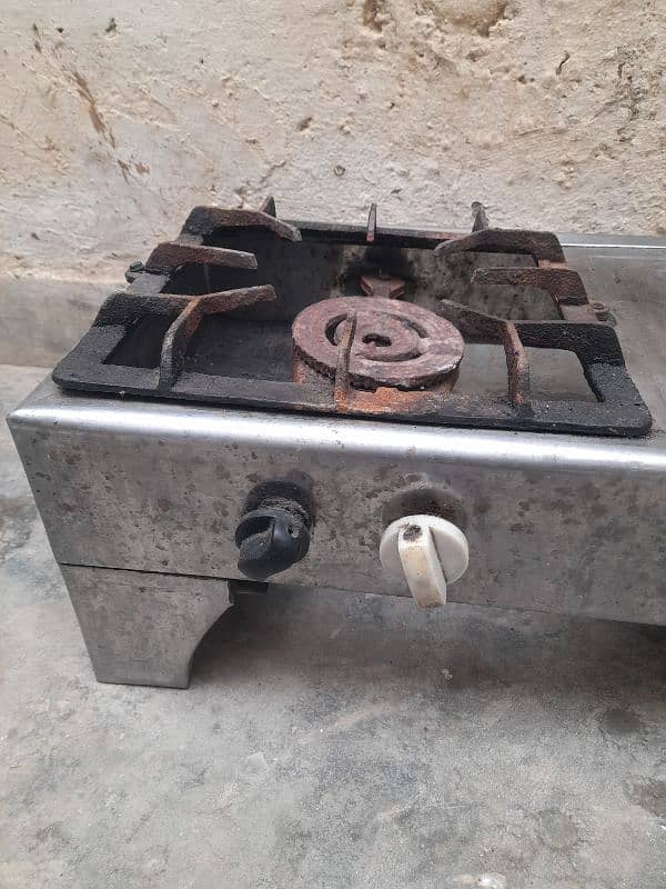 Steel Body Gas Chulhaa In A one condition 1